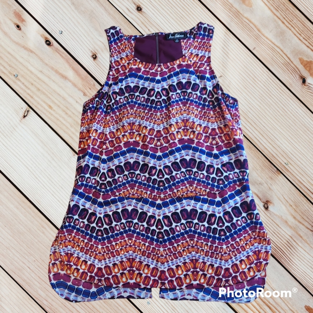 *5/$25 Sam Edelman Geometric Sleeveless Top